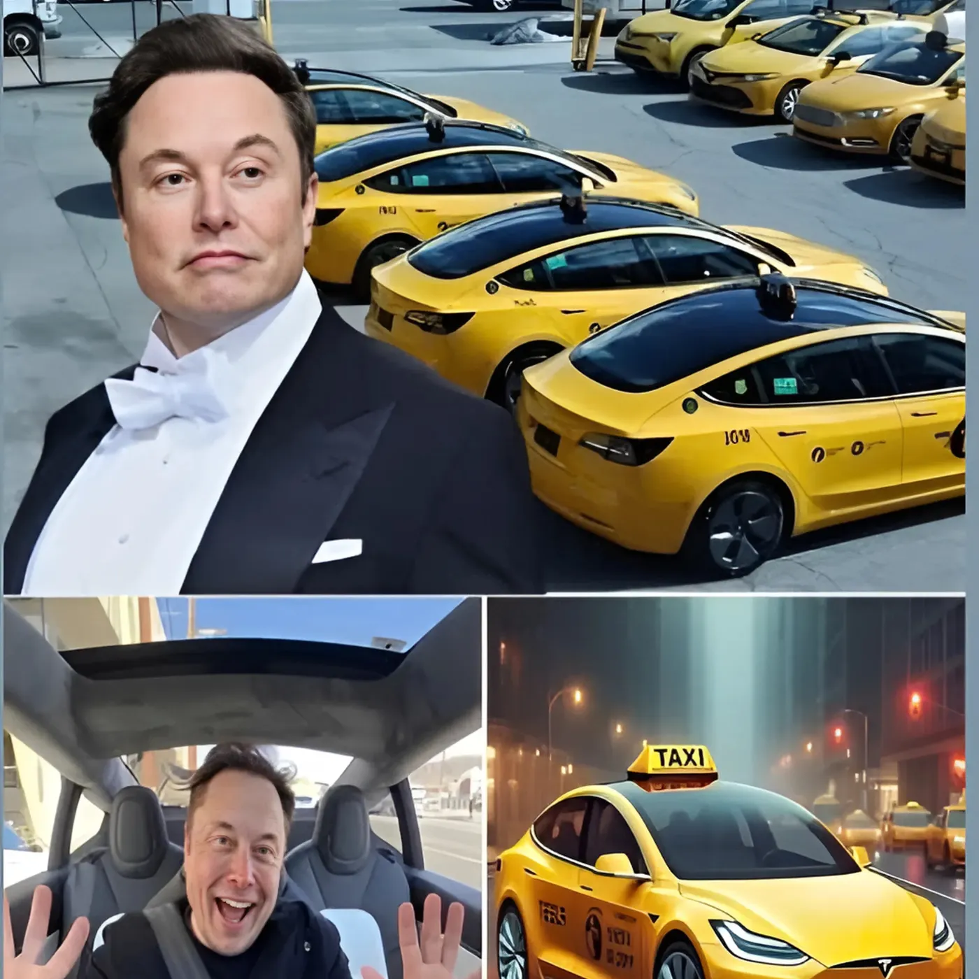 Elon Musk's Secret Plan for a Revolutionary Taxi Service Hidden in Plain Sight