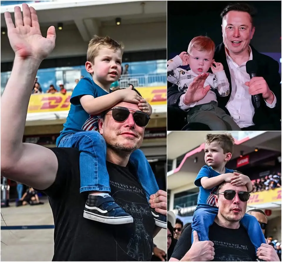 Revealed Secrets of Elon Musk’s Custody Battle with Grimes Has Come to an End, He Takes His 3-Year-Old Son to a Formula 1 Event in Austin, Texas