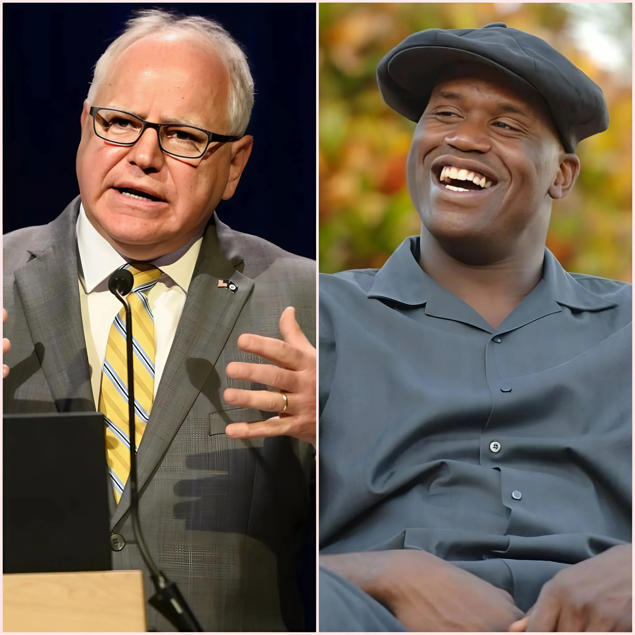 Breaking news: Shaquille O'Neal kicks Tim Walz out of his restaurant and declares: "You are not welcome here." 1 Breaking news: Shaquille O'Neal kicks Tim Walz out of his restaurant and declares: "You are not welcome here."