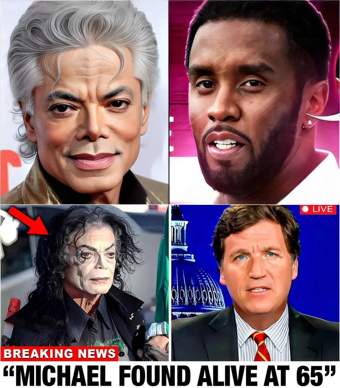 "SHOCKING: (VIDEO) Incredible! Michael Jackson Found Alive at 65? And He’s Going to Testify Against Diddy!" 1 "SHOCKING: (VIDEO) Incredible! Michael Jackson Found Alive at 65? And He’s Going to Testify Against Diddy!"