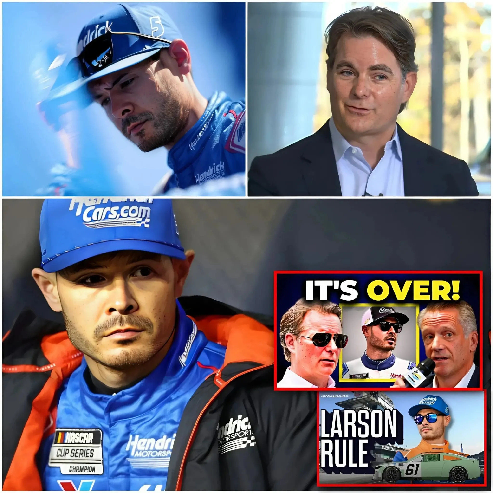 Jeff Gordon - vice chairman of Hendrick Motorsports, Just DROPPED THE HAMMER on NASCAR about "Kyle Larson Rule" ! What He JUST Did Changes EVERYTHING! 1 Jeff Gordon - vice chairman of Hendrick Motorsports, Just DROPPED THE HAMMER on NASCAR about "Kyle Larson Rule" ! What He JUST Did Changes EVERYTHING!