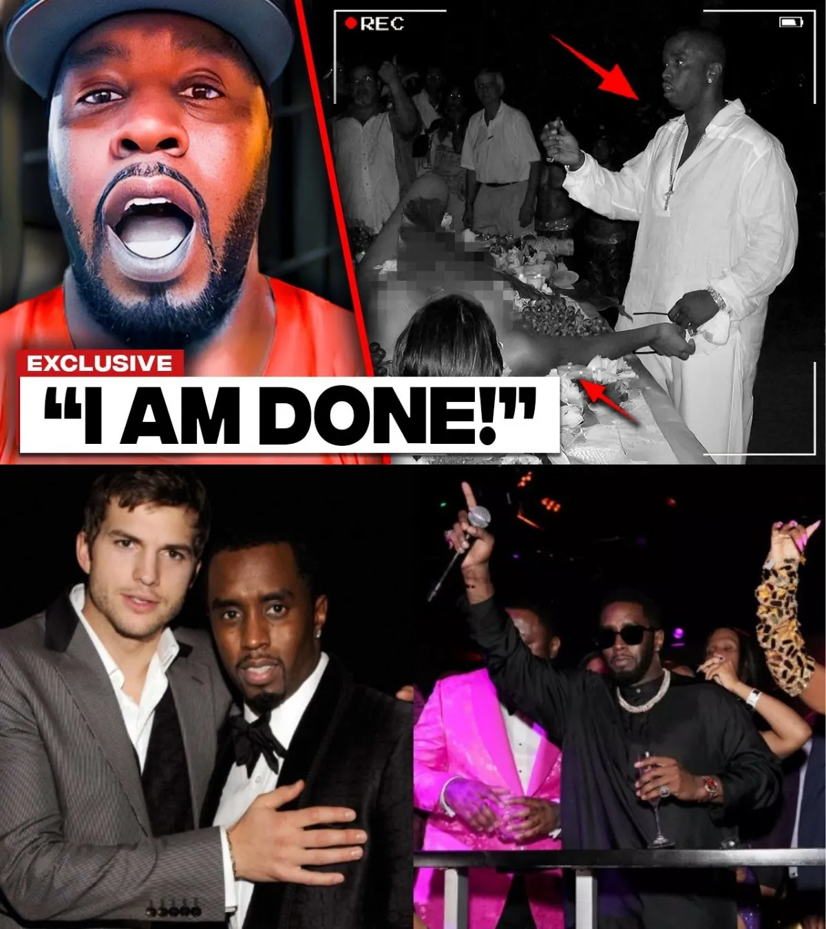 The camera captured what Diddy wanted to bury – A shocking clip emerges. 1 The camera captured what Diddy wanted to bury – A shocking clip emerges.