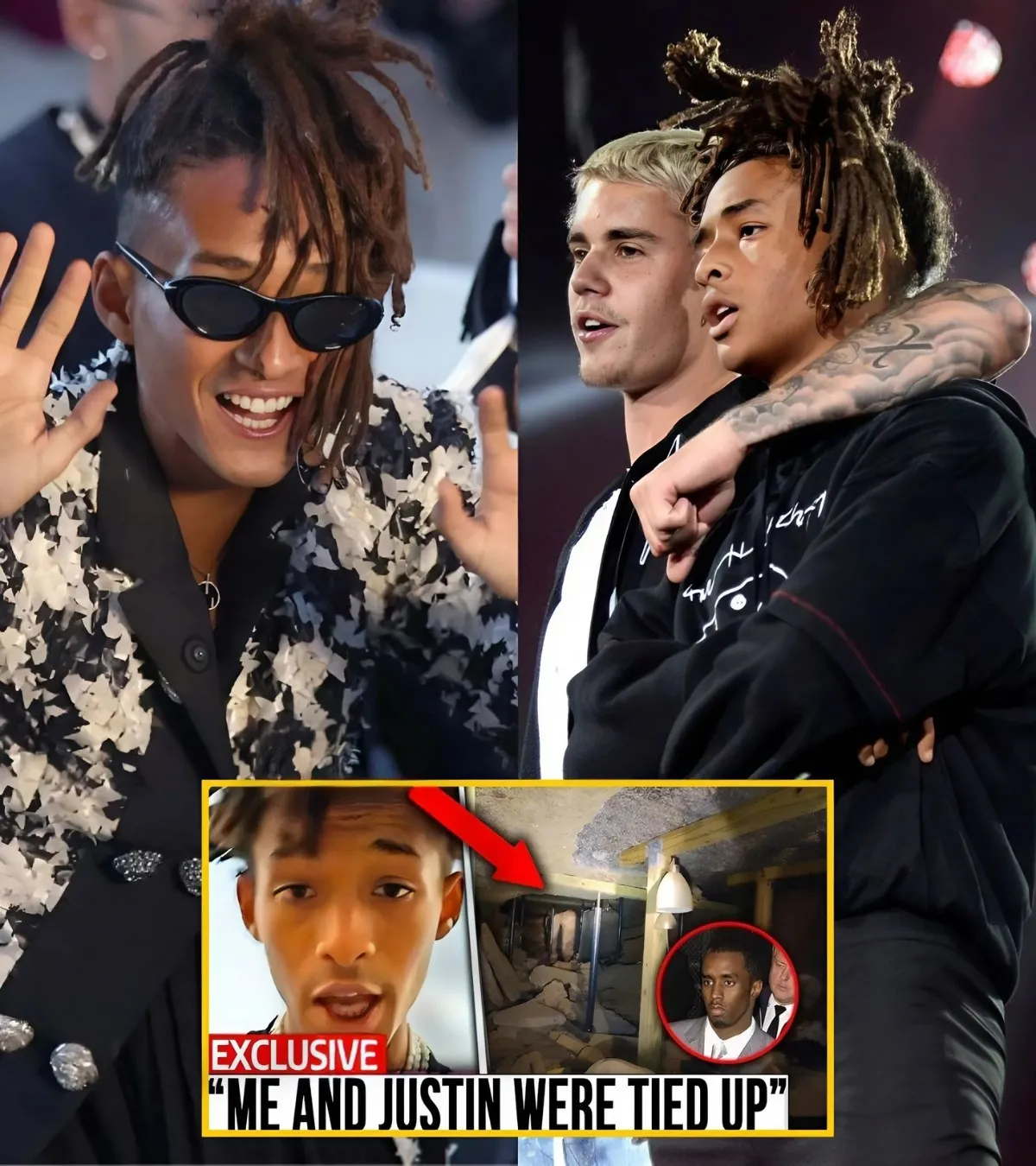 The mystery of Diddy's guardians: Justin Bieber and Jaden Smith reveal the shocking truth... 1 The mystery of Diddy's guardians: Justin Bieber and Jaden Smith reveal the shocking truth...