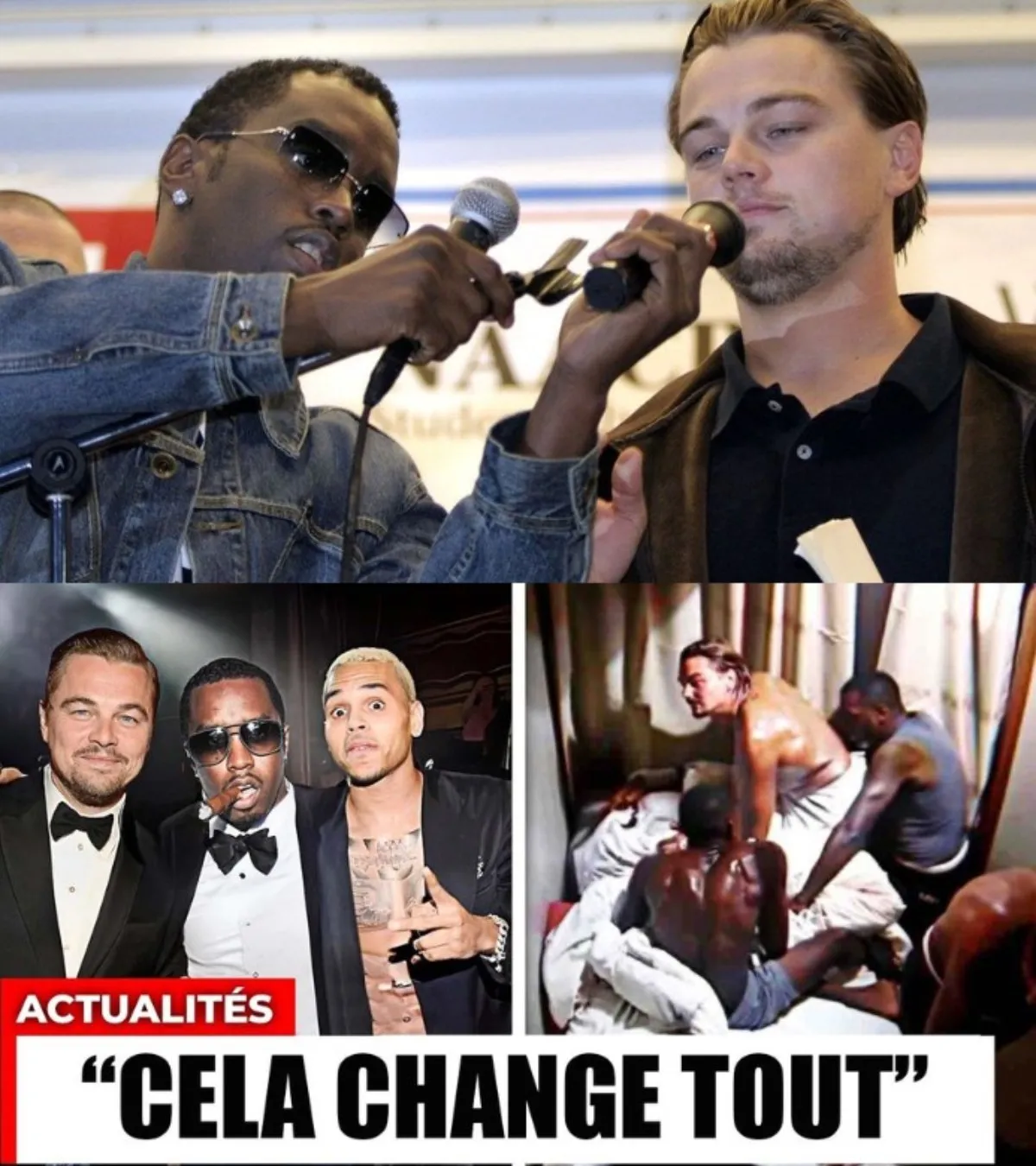 Party Time: Diddy, DiCaprio, and Chris Brown shake up social media with a new video... 1 Party Time: Diddy, DiCaprio, and Chris Brown shake up social media with a new video...