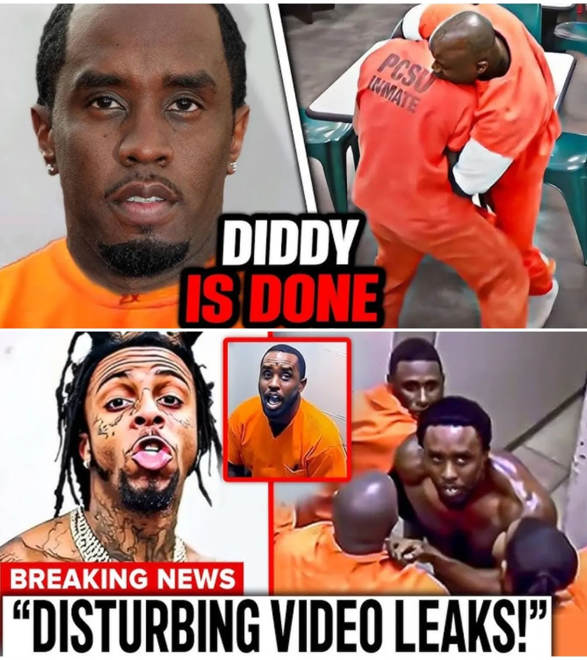 A gang leader reveals what he saw in Diddy’s cell (VIDEO)... 1 A gang leader reveals what he saw in Diddy’s cell (VIDEO)...