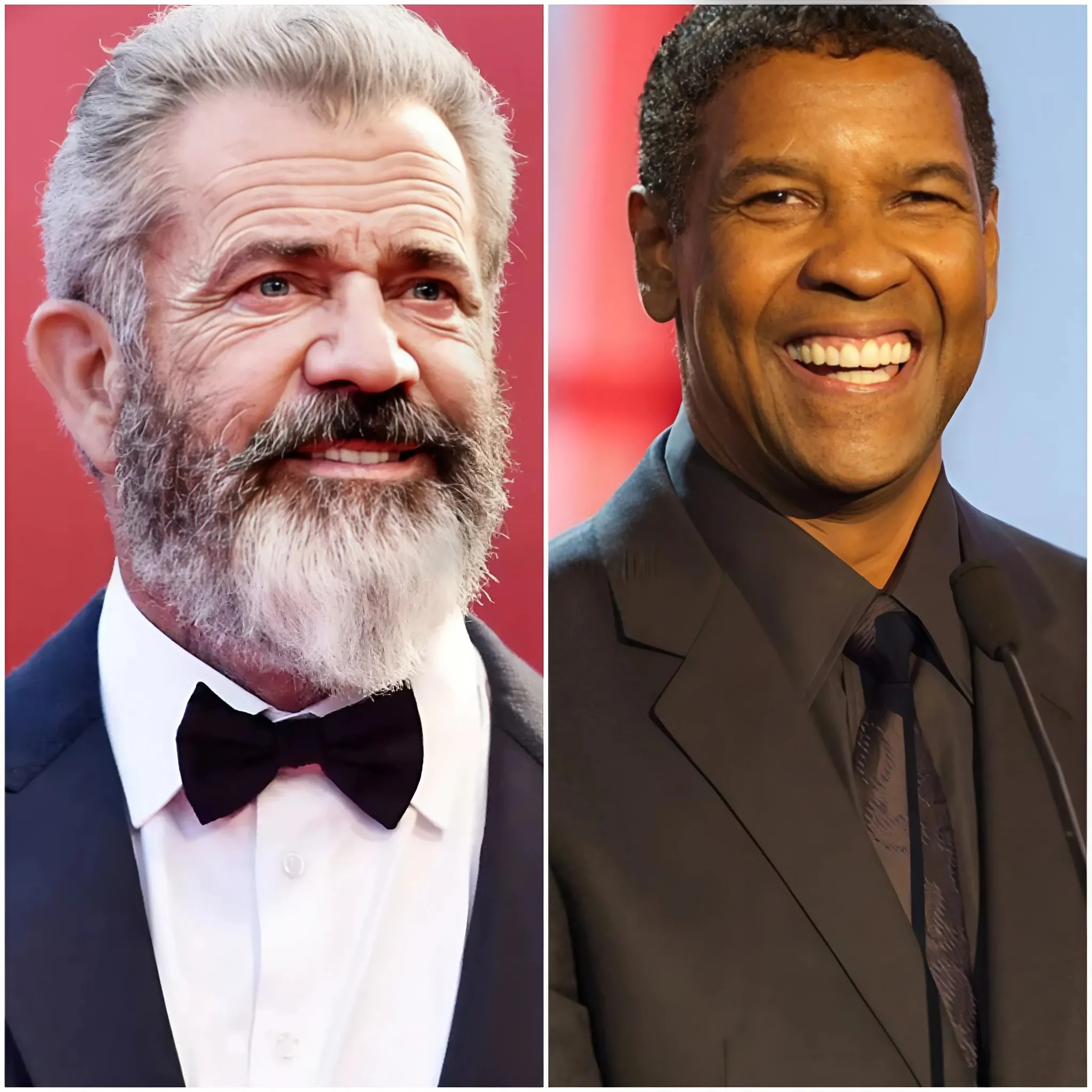 Denzel Washington and Mel Gibson reveal shocking truths: a stern warning about the dark side of Hollywood that you can't ignore. 1 Denzel Washington and Mel Gibson reveal shocking truths: a stern warning about the dark side of Hollywood that you can't ignore.