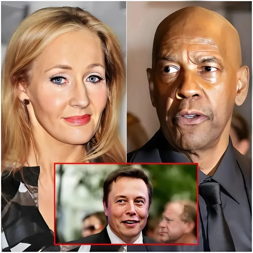 Denzel Washington will join Elon Musk's support to take over Hollywood with a new role alongside J.K. Rowling. 1 Denzel Washington will join Elon Musk's support to take over Hollywood with a new role alongside J.K. Rowling.
