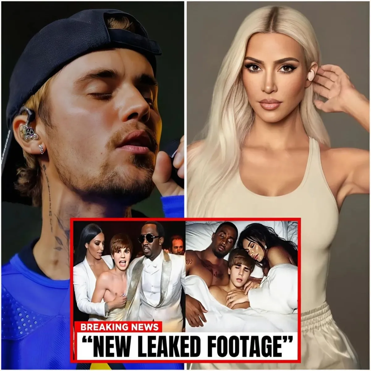 BREAKING: New Party Footage of Diddy, Justin Bieber, and Kim Kardashian Goes Viral! 1 BREAKING: New Party Footage of Diddy, Justin Bieber, and Kim Kardashian Goes Viral!