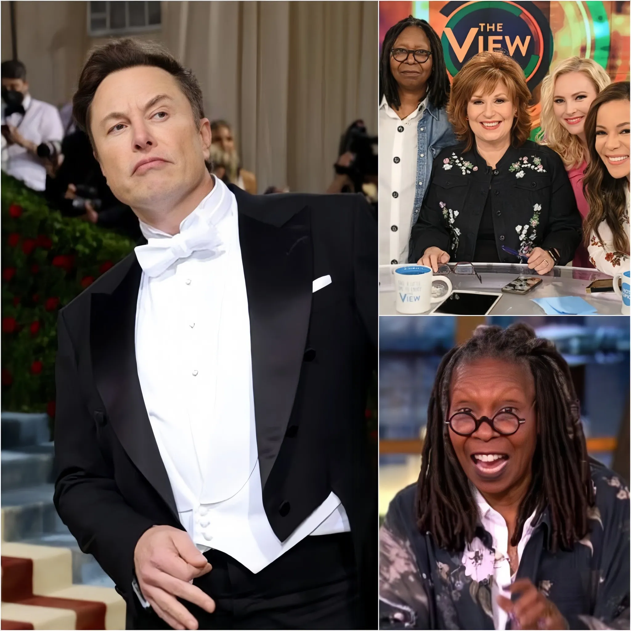 BREAKING NEWS: Elon Musk calls for a boycott of The View, calling it a "gathering place for stupid women." The entire cast responds with outrage. 1 BREAKING NEWS: Elon Musk calls for a boycott of The View, calling it a "gathering place for stupid women." The entire cast responds with outrage.