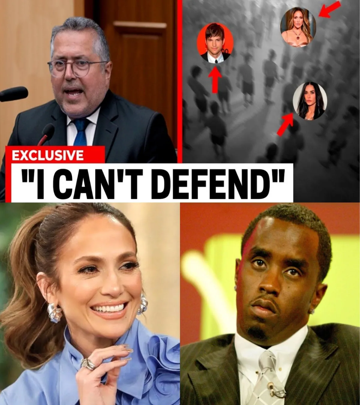 Shocking: Diddy's lawyer resigns after learning about the involvement of celebrities... 1 Shocking: Diddy's lawyer resigns after learning about the involvement of celebrities...