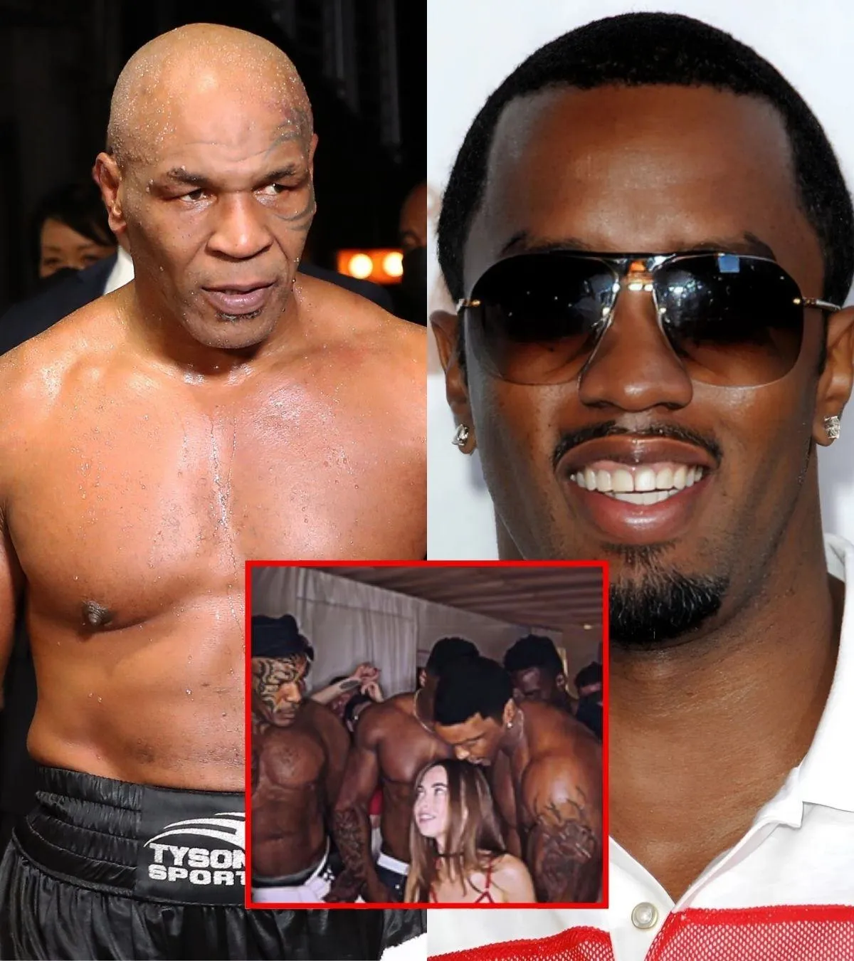 The fight you didn't expect: Shocking surveillance footage of Mike Tyson and Diddy reveals hidden tensions... 1 The fight you didn't expect: Shocking surveillance footage of Mike Tyson and Diddy reveals hidden tensions...
