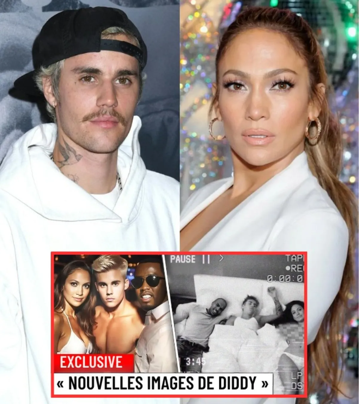 Diddy panics when a video from a party with Jennifer Lopez, Justin Bieber, and Beyoncé leaks... 1 Diddy panics when a video from a party with Jennifer Lopez, Justin Bieber, and Beyoncé leaks...