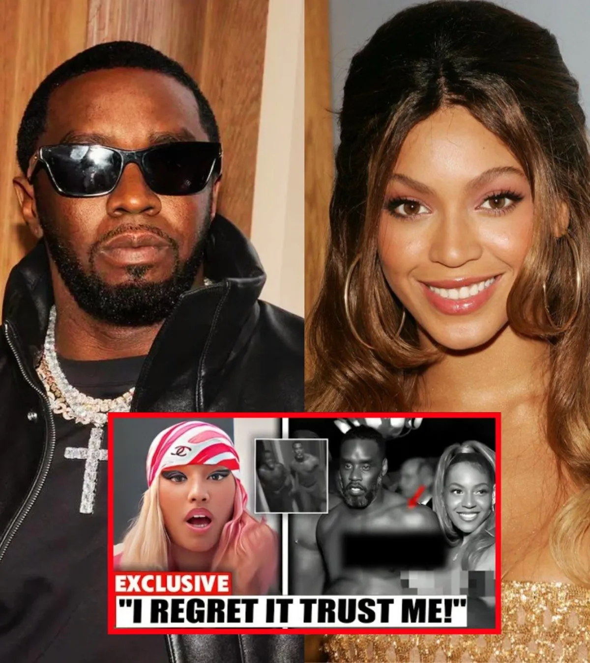 Beyoncé makes headlines due to leaked videos from Diddy's party... 1 Beyoncé makes headlines due to leaked videos from Diddy's party...