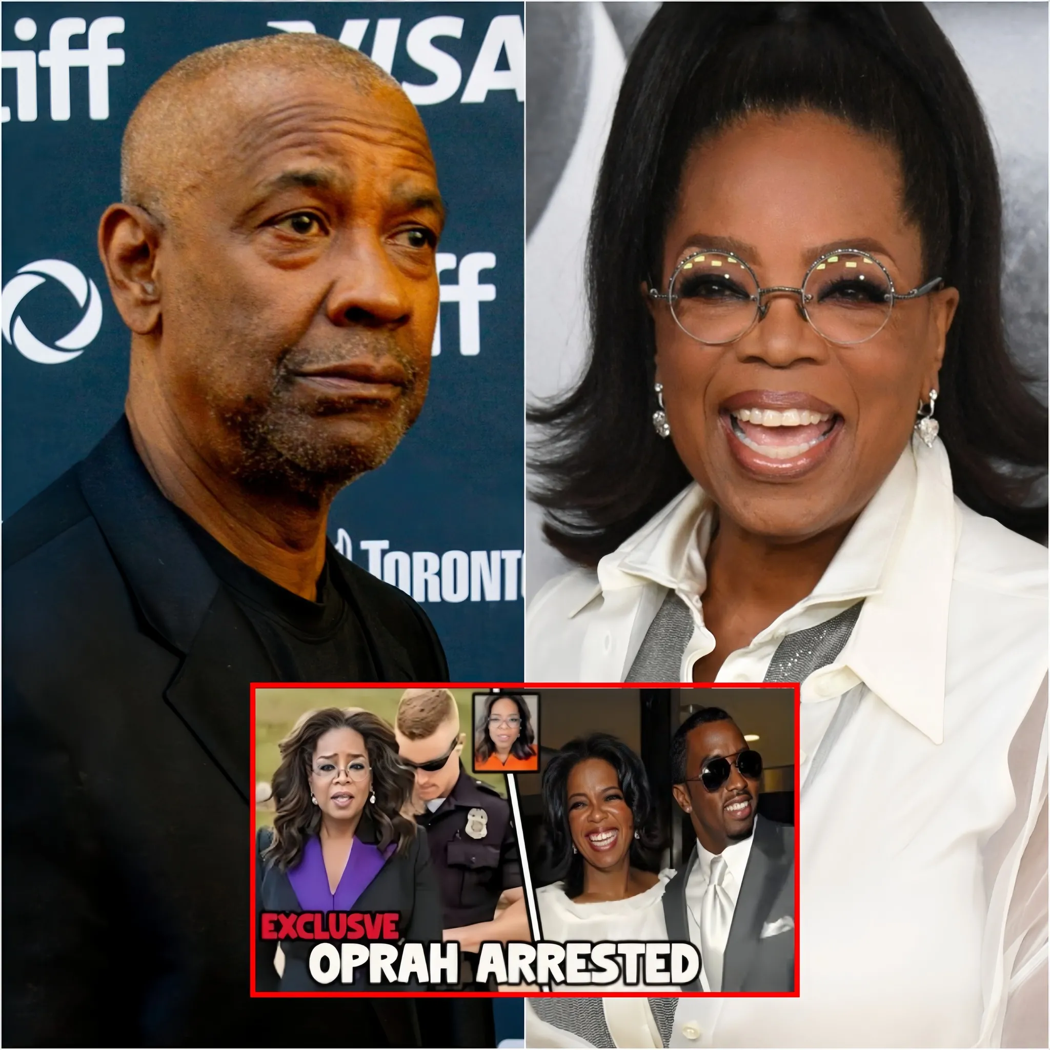 "BREAKING NEWS: Denzel Washington reveals the whole truth about Oprah Winfrey's real connection with Diddy, 'The Wicked Woman'." 1 "BREAKING NEWS: Denzel Washington reveals the whole truth about Oprah Winfrey's real connection with Diddy, 'The Wicked Woman'."