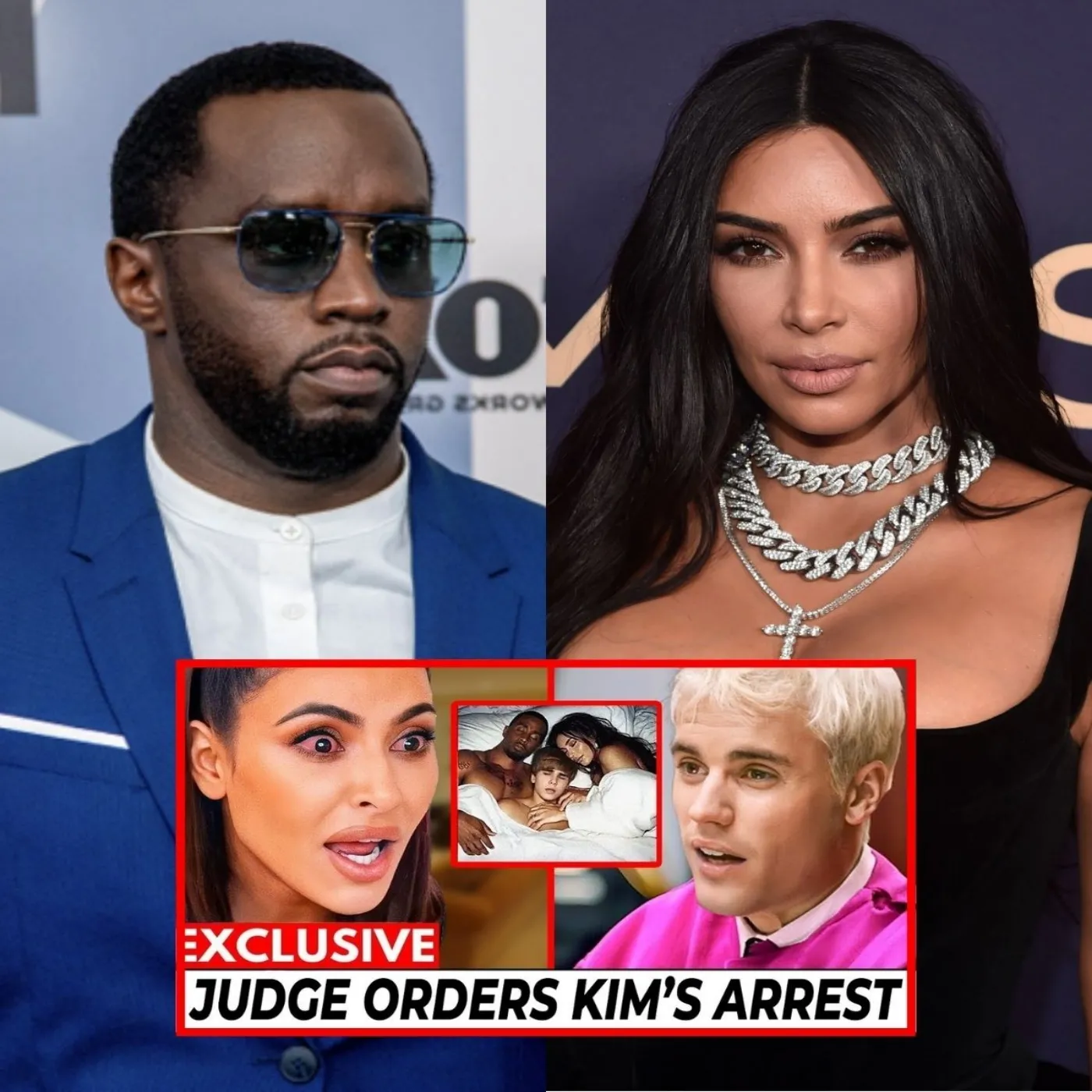 "SHOCKING NEWS: Kim K GOES CRAZY After Justin Bieber Shares Incredible Videos of Him and Diddy..." 1 "SHOCKING NEWS: Kim K GOES CRAZY After Justin Bieber Shares Incredible Videos of Him and Diddy..."