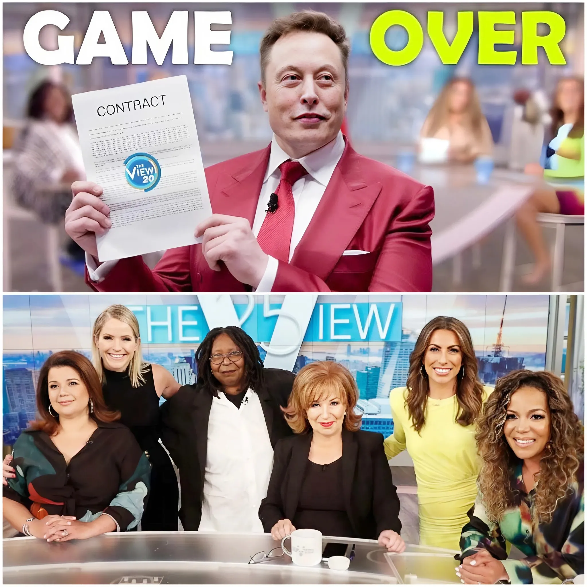 "JUST HAPPENED: Elon Musk Officially Acquires ‘The View’ and Ruthlessly Cancels the Most Controversial Show." 1 "JUST HAPPENED: Elon Musk Officially Acquires ‘The View’ and Ruthlessly Cancels the Most Controversial Show."