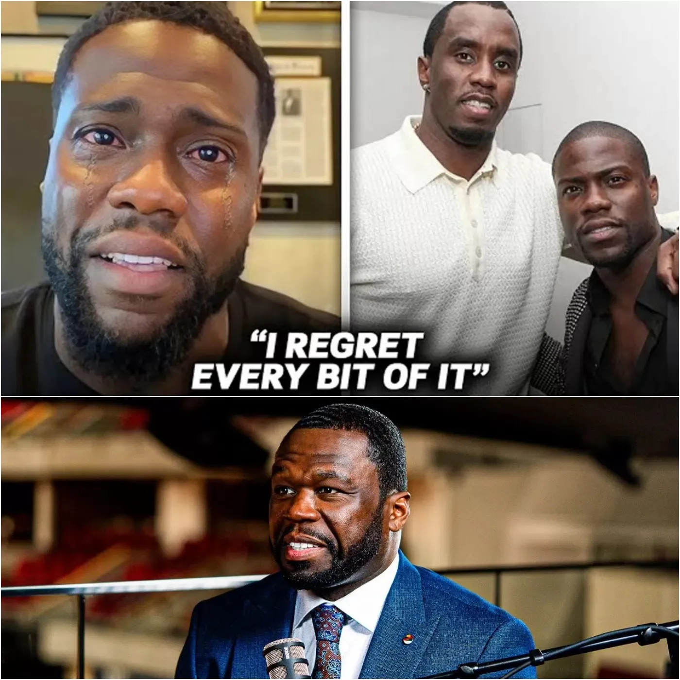 50 Cent Leaks a Video of Kevin Hart and Diddy, Sparking Diddy’s Anger... 1 50 Cent Leaks a Video of Kevin Hart and Diddy, Sparking Diddy’s Anger...