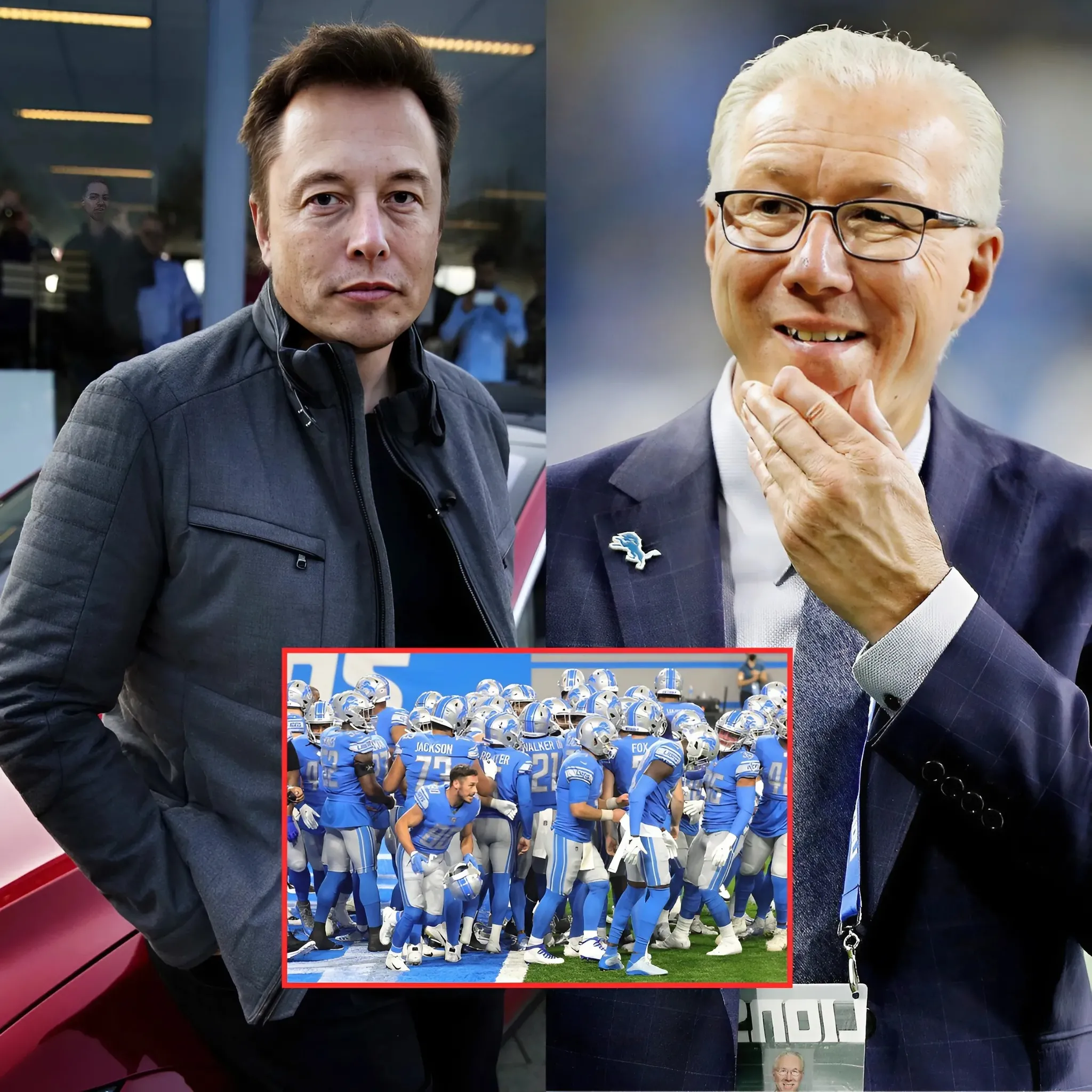 Elon Musk Reportedly in Talks to Buy the Detroit Lions for $12.3 Billion – NFL World Stunned by the Debate Over Rod Wood’s Potential Buyout and… 1 Elon Musk Reportedly in Talks to Buy the Detroit Lions for $12.3 Billion – NFL World Stunned by the Debate Over Rod Wood’s Potential Buyout and…