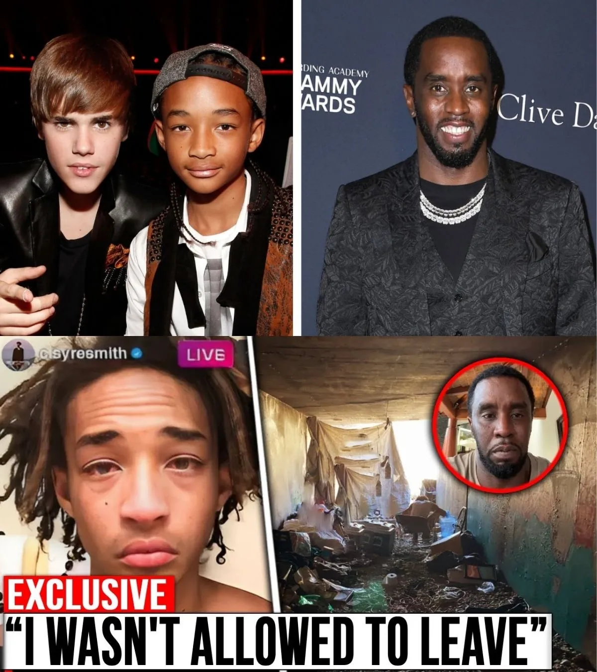 BREAKING: Jaden Smith reveals shocking secrets inside Diddy’s basement, including what he does every night... 1 BREAKING: Jaden Smith reveals shocking secrets inside Diddy’s basement, including what he does every night...