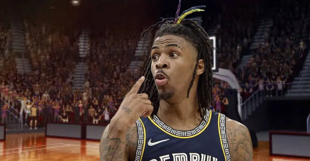 Ja Morant Scares Fans After Slipping on Dunk Attempt: “That Could Have Been a Torn ACL” 1 Ja Morant Scares Fans After Slipping on Dunk Attempt: “That Could Have Been a Torn ACL”