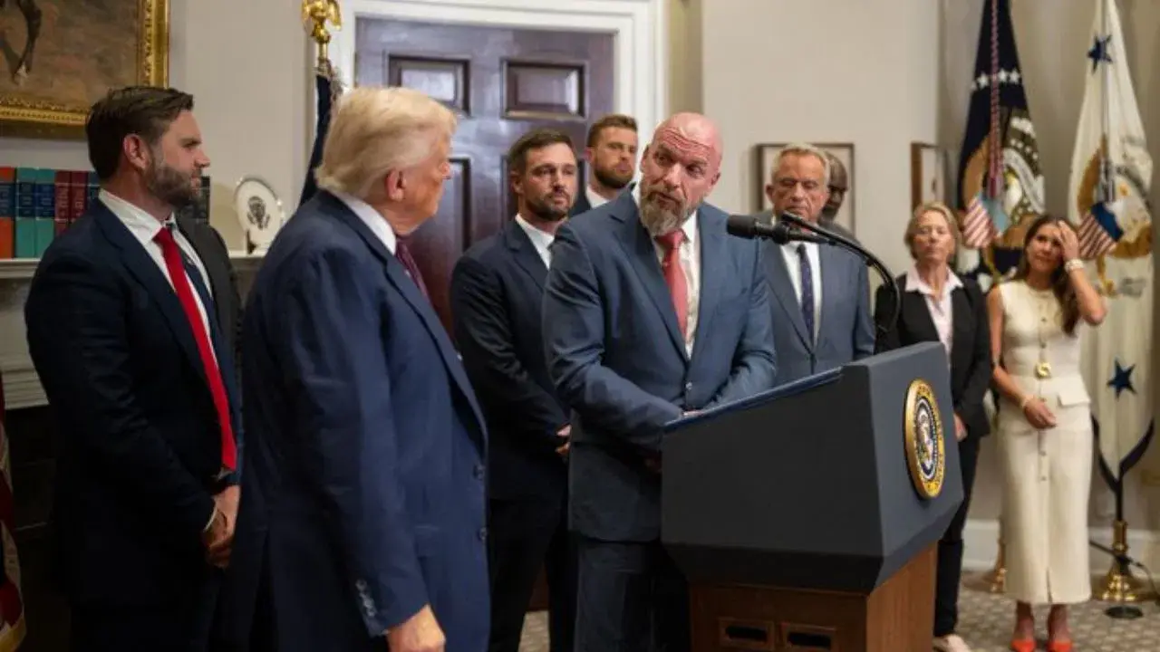 Triple H Comments on Being Included in Donald Trump’s Presidential Council on Physical Fitness After White House Appearance 1 Triple H Comments on Being Included in Donald Trump’s Presidential Council on Physical Fitness After White House Appearance